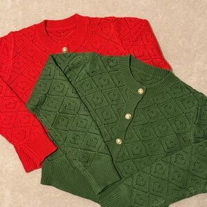 Sweater Bundle | Heart Knit Cardigans | NWOT